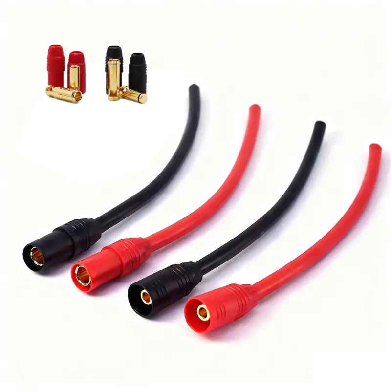 AS150 Connector ชุดสายไฟซิลิโคนกระแสไฟสูงสำหรับ UAV/เครื่องมือไฟฟ้า